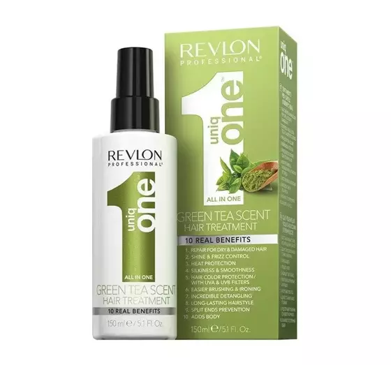 REVLON PROFESSIONAL UNIQ ONE HAIR CONDITIONER SPRAY 10in1 GREEN TEA SCENT 150ML