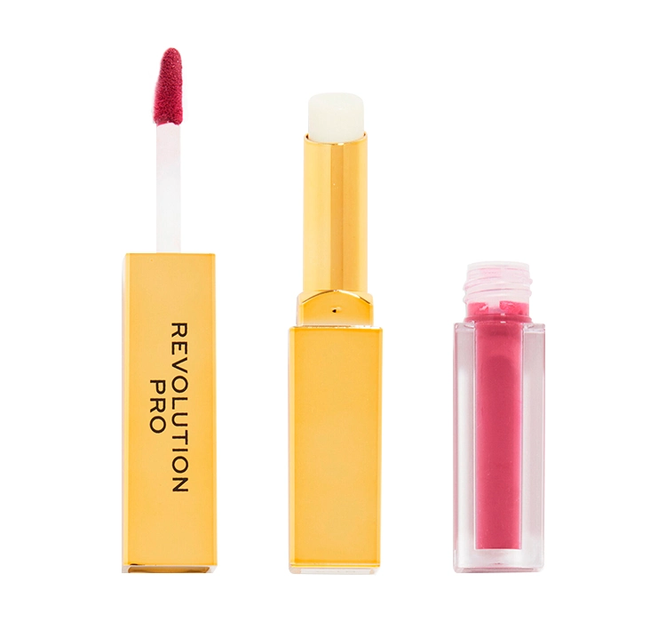 REVOLUTION PRO SUPREME STAY 24H LIP DUO LIP COLOR 2IN1 THIRST 1ML + 1.5G