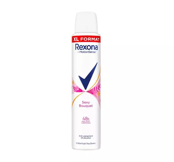 REXONA ANTIPERSPIRANT SPRAY FOR WOMEN SEXY BOUQUET 200ML