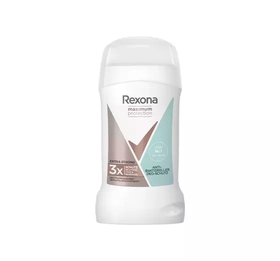 REXONA MAXIMUM PROTECTION ANTIBACTERIAL ANTIPERSPIRANT STICK FOR WOMEN 40ML