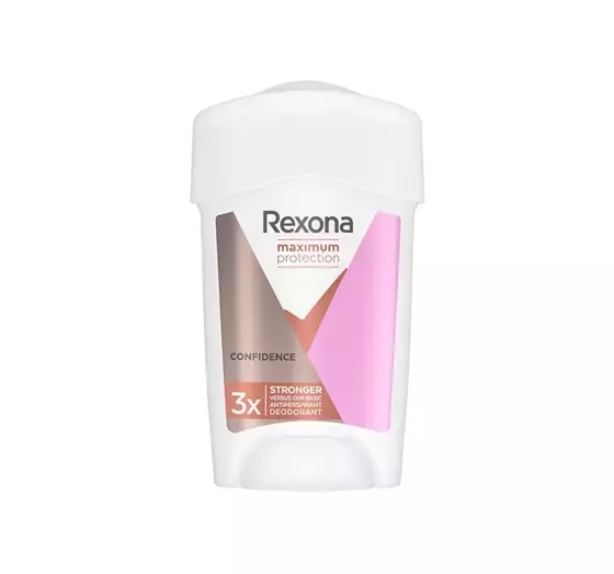 REXONA MAXIMUM PROTECTION ANTIPERSPIRANT CREAM FOR WOMEN CONFIDENCE 45ML