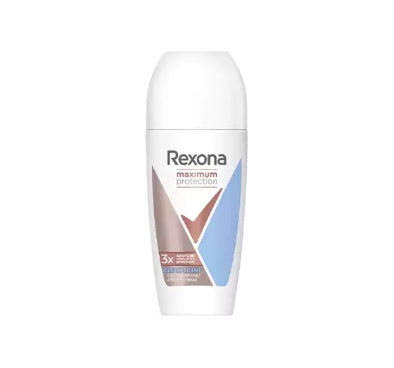 REXONA MAXIMUM PROTECTION ANTIPERSPIRANT ROLL-ON FOR WOMEN CLEAN SCENT 40ML