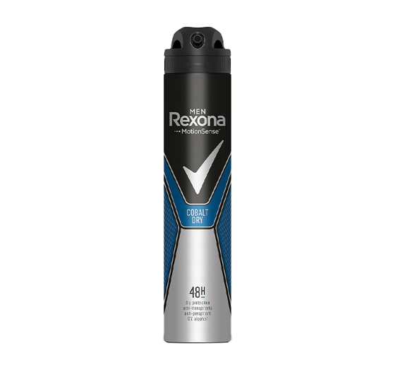 REXONA MEN ANTIPERSPIRANT SPRAY COBALT DRY 200ML