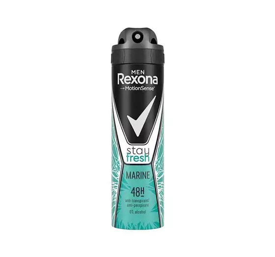 REXONA MEN STAY FRESH MARINE ANTI-PERSPIRANT SPRAY FOR MEN 150ML