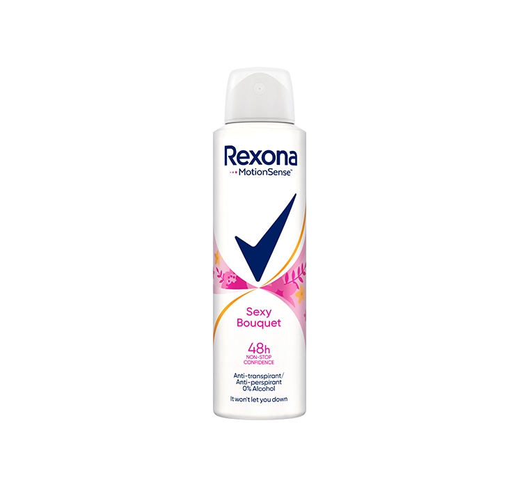 REXONA SEXY BOUQUET ANTIPERSPIRANT SPRAY FOR WOMEN 150ML