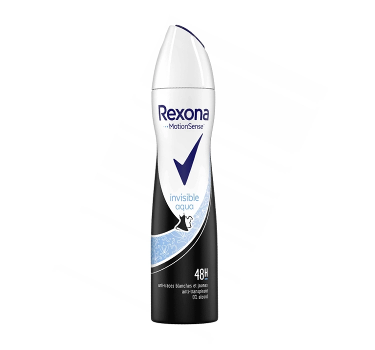 REXONA WOMAN'S ANTIPERSPIRANT SPRAY INVISIBLE AQUA 200ML