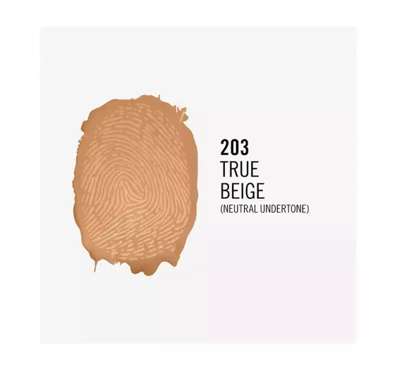 RIMMEL FOUNDATION MATCH PERFECTION NO. 203 NEW VERSION