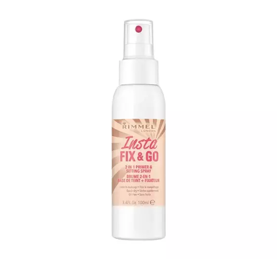 RIMMEL #INSTA FIX GO 2IN1 PRIMER AND SETTING SPRAY 100ML