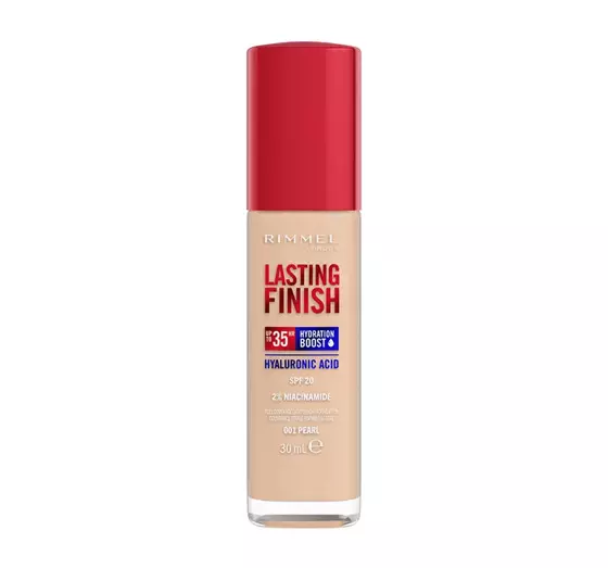 RIMMEL LASTING FINISH 35HR FACE FOUNDATION 001 PEARL 30ML