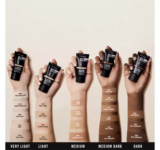 RIMMEL LASTING MATTE FOUNDATION 504 DEEP MOCHA 30ML