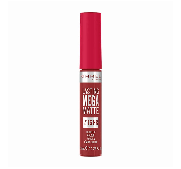 RIMMEL LASTING MEGA MATTE LIPSTICK 500 FIRE STARTER 7.4ML