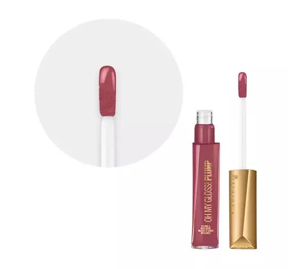 RIMMEL OH MY GLOSS PLUMP LIP GLOSS 211 MAUVE MAMA 6,5 ML