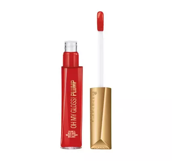 RIMMEL OH MY GLOSS PLUMP LIP GLOSS 500 SAUCY 6,5 ML