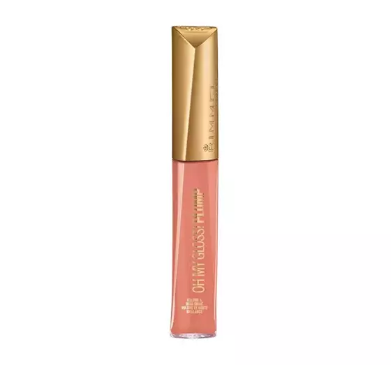 RIMMEL OH MY GLOSS PLUMP LIP GLOSS 531 PEACH PIE 6,5 ML