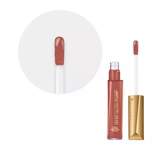 RIMMEL OH MY GLOSS PLUMP LIP GLOSS 759 SPICED NUDE 6,5 ML