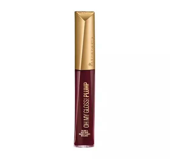 RIMMEL OH MY GLOSS PLUMP LIP GLOSS 841 BITTERWEET PLUM 6,5 ML