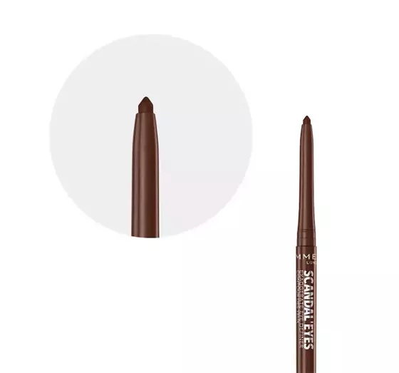 RIMMEL SCANDAL'EYES EXAGGERATE AUTOMATIC EYE PENCIL 002 CHOCOLATE BROWN 0.35G