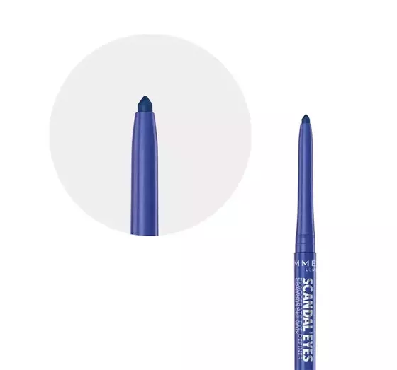 RIMMEL SCANDAL'EYES EXAGGERATE AUTOMATIC EYE PENCIL 004 COBALT BLUE 0.35G