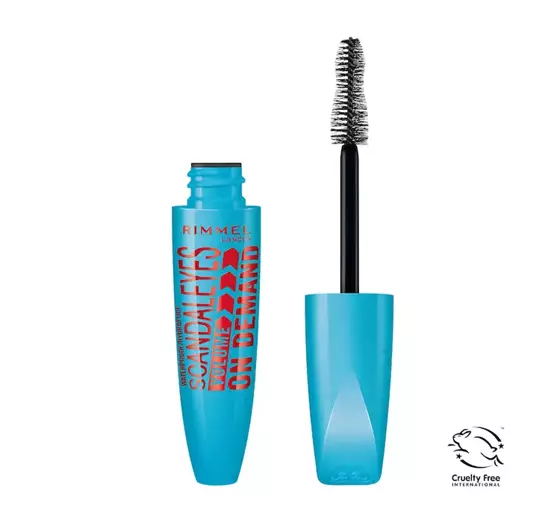 RIMMEL SCANDALEYES VOLUME ON DEMAND WATERPROOF MASCARA 001 BLACK 12ML