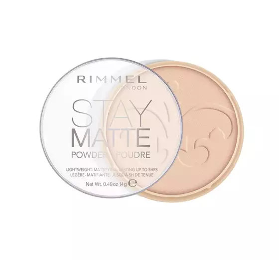 RIMMEL STAY MATTE MATTIFYING POWDER PEACH GLOW 003