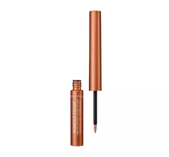 RIMMEL WONDER’PROOF 24HR WATERPROOF EYELINER 001 TRUE COPPER 1,4ML