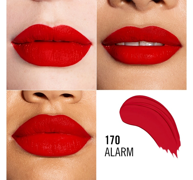 Rimmel Lasting Finish Satin Lipstick 170 Alarm 4g