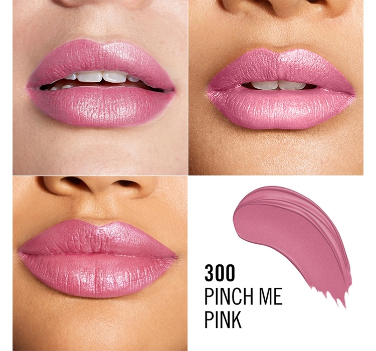 Rimmel Lasting Finish Satin Lipstick 300 Pinch Me Pink 4g