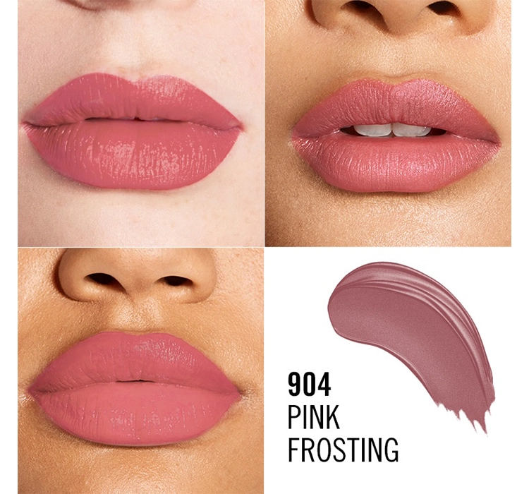 Rimmel Lasting Finish Satin Lipstick 904 Pink Frosting 4g