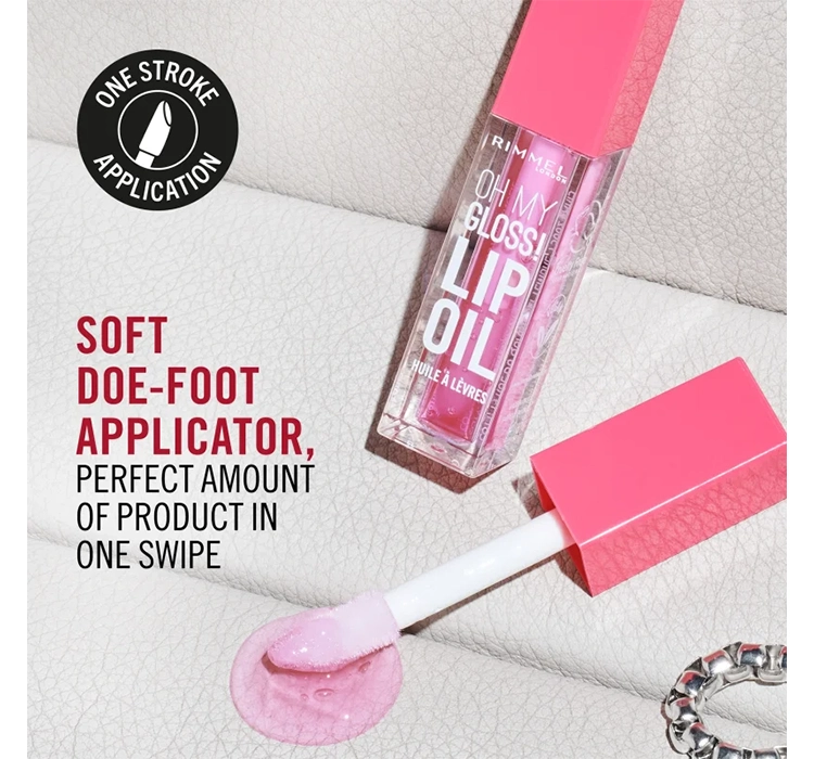 Rimmel Oh My Gloss! lip oil 001 Pink Flush 4.5ml