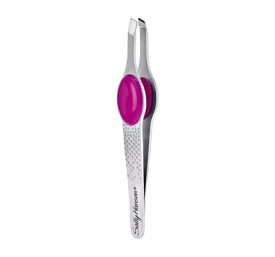 SALLY HANSEN COMFORT GRIP SLANT TIP TWEEZERS 