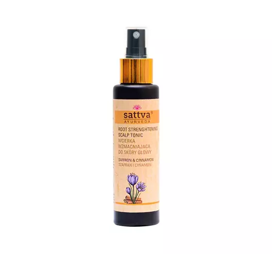 SATTVA AYURVEDA HAIR LOTION SAFFRON AND CINNAMON 100ML