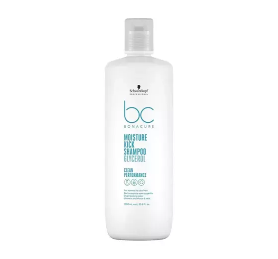 SCHWARZKOPF BC BONACURE MOISTURE KICK SHAMPOO 1000ML