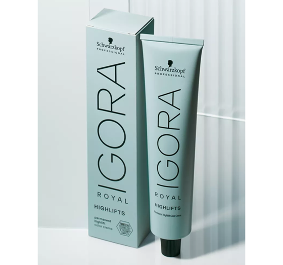 SCHWARZKOPF IGORA ROYAL HIGHLIFTS PERMANENT HIGHLIFT COLOR CREME 12-1 60ML