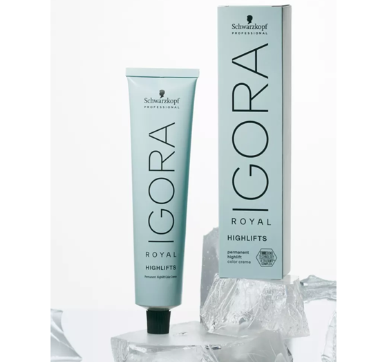 SCHWARZKOPF IGORA ROYAL HIGHLIFTS PERMANENT HIGHLIFT COLOR CREME 12-1 60ML