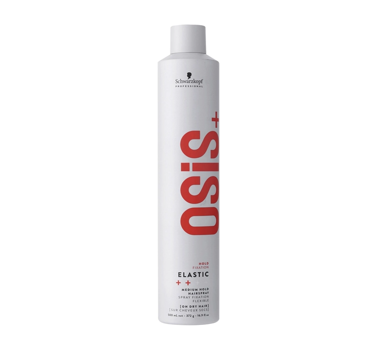 SCHWARZKOPF OSIS+ ELASTIC MEDIUM HOLD HAIRSPRAY 500ML