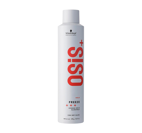 SCHWARZKOPF OSIS+ FREEZE STRONG HOLD HAIR SPRAY 300ML