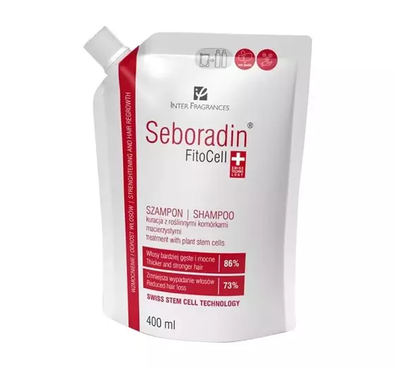 SEBORADIN FITOCELL SHAMPOO WITH PLANT STEM CELLS REFILL 400ML