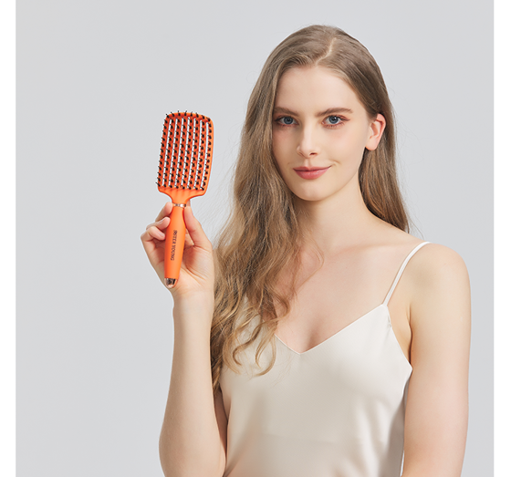 SISTER YOUNG OVIA BV HAIR BRUSH APRICOT