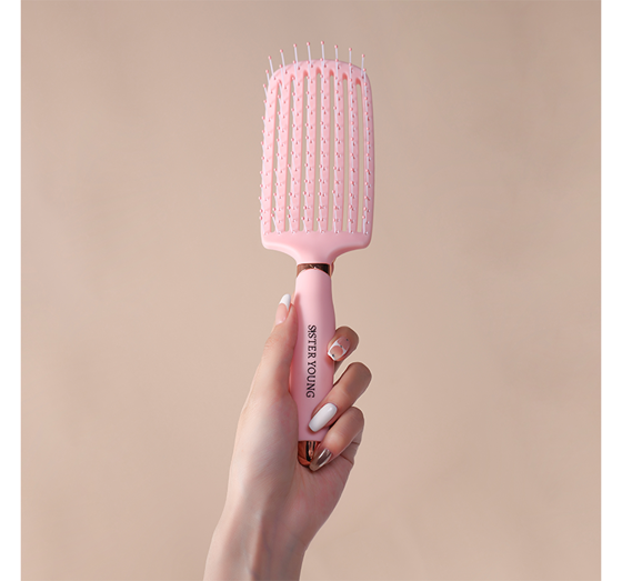 SISTER YOUNG OVIA NV HAIR BRUSH PINK