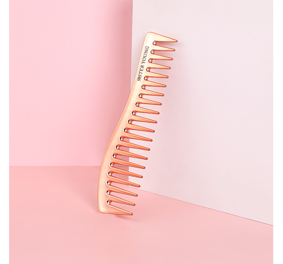 SISTER YOUNG ZURI HAIR COMB ROSE GOLD