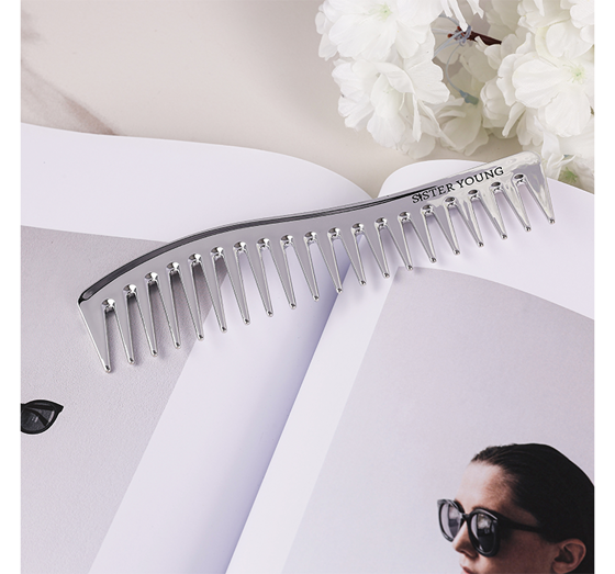 SISTER YOUNG ZURI HAIR COMB SILVER