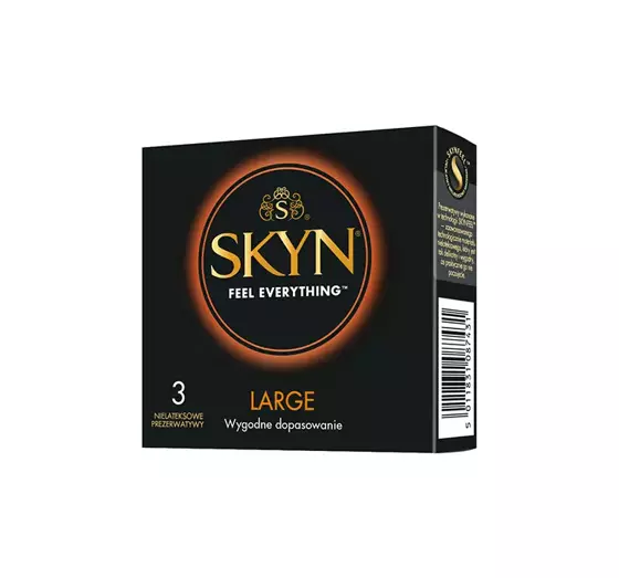 SKYN LARGE NON-LATEX CONDOMS 3 PCS