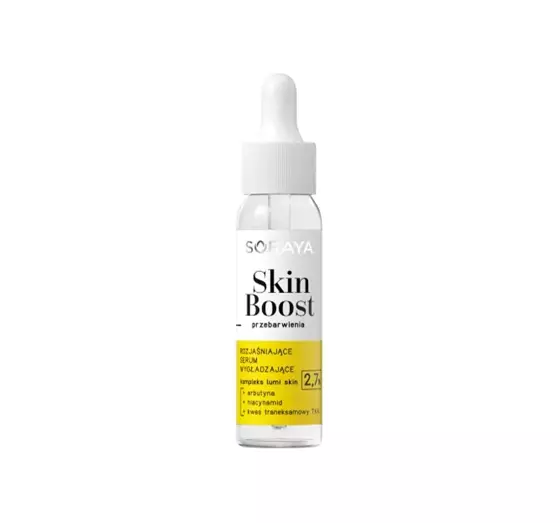 SORAYA SKIN BOOST BRIGHTENING AND SMOOTHING SERUM 30ML