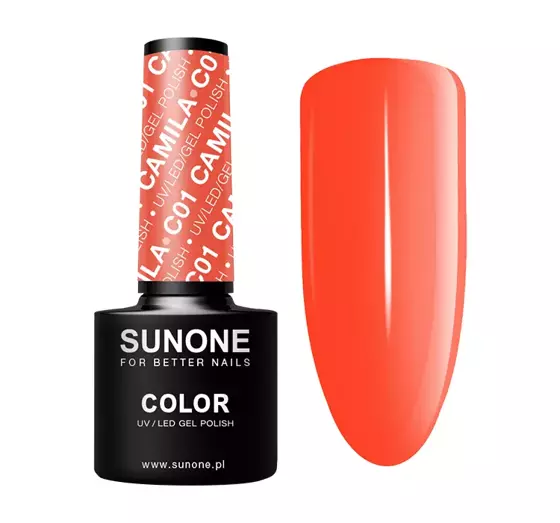 SUNONE COLOUR UV/LED GEL POLISH C01 CAMILA 5ML