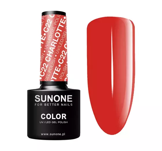 SUNONE COLOUR UV/LED GEL POLISH C22 CHARLOTTE 5ML