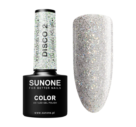 SUNONE COLOUR UV/LED GEL POLISH DISCO 2 5G 