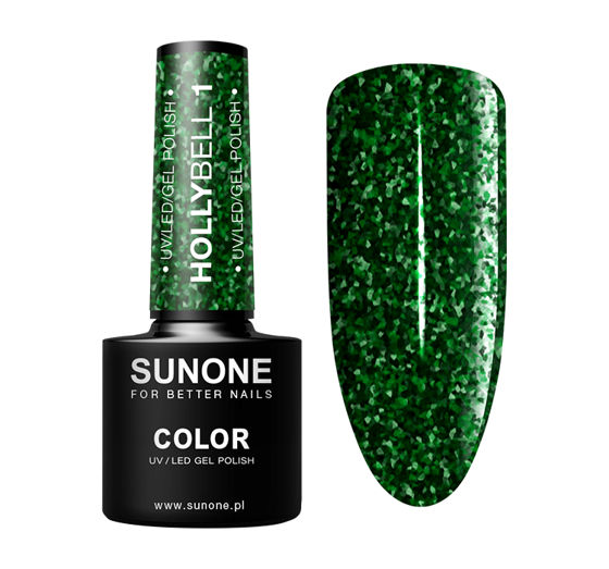 SUNONE COLOUR UV/LED GEL POLISH HOLLYBELL 1 5G