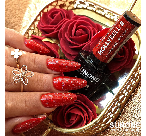 SUNONE COLOUR UV/LED GEL POLISH HOLLYBELL 2 5G