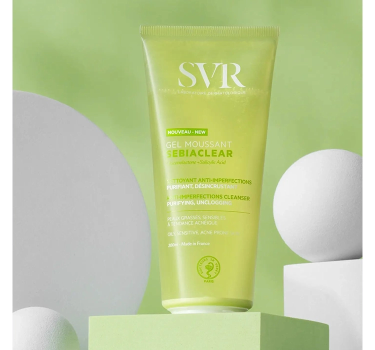 SVR SEBIACLEAR ANTI-BLEMISHES CLEANSER 200ML