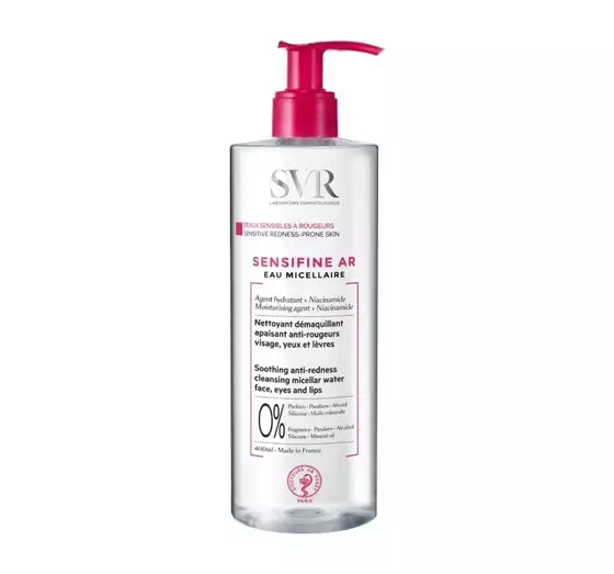 SVR SENSIFINE AR EAU MICELLAIRE MICELLAR WATER 400ML